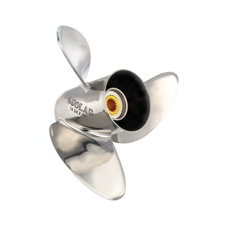Solas Prop Y/T Ss 60-130Hp 19, No 3442-133-19 3442-133-19